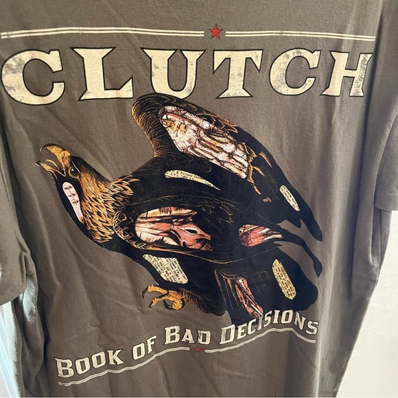 Clutch “Book of Bad Decisions” Shirt - Picture 4 of 4